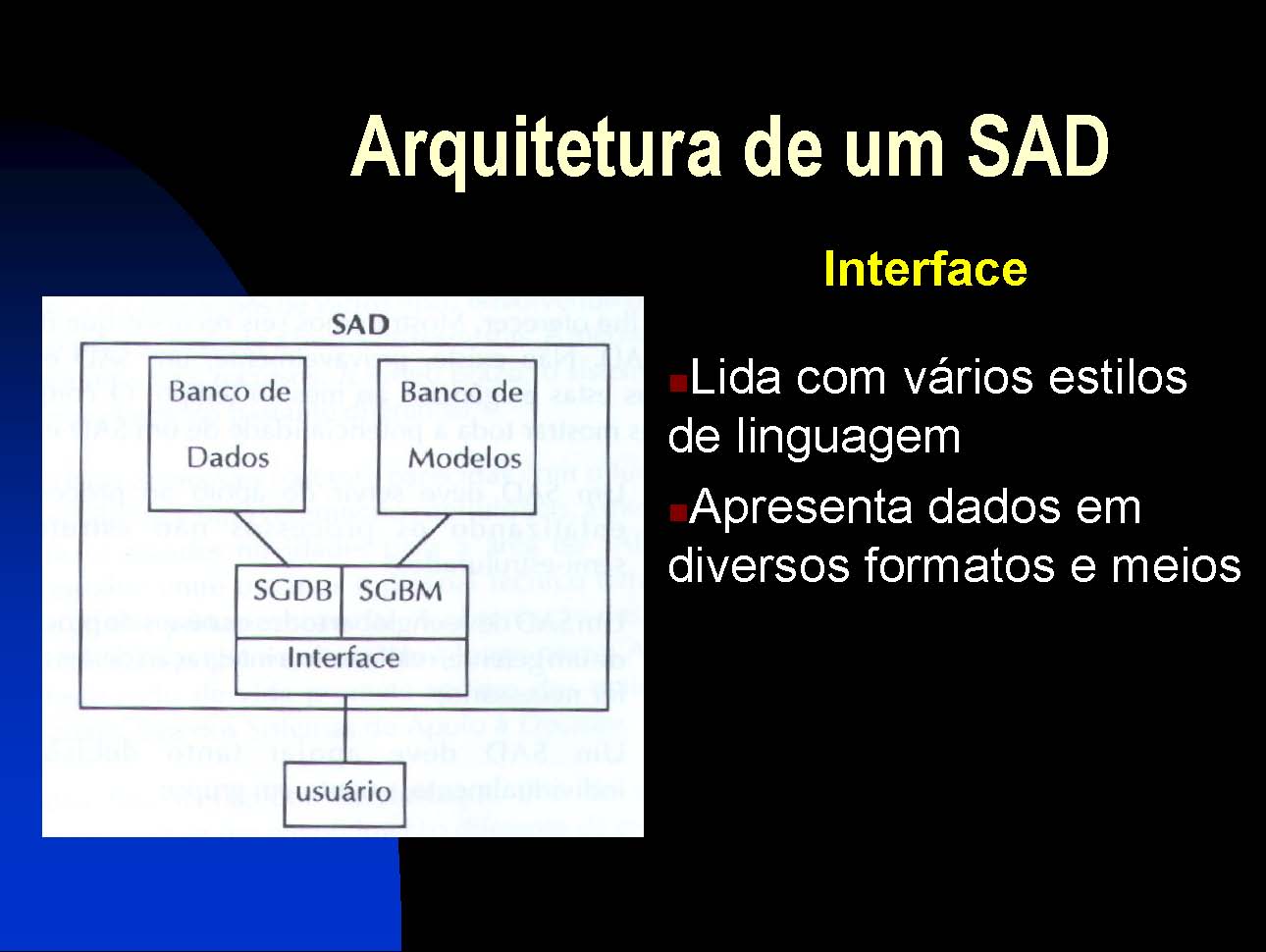 Sistemas de apoio à decisão - SAD